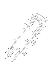 liner-16s atco-petrol-roller-lawnmowers part diagram