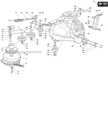 pt135hd castel-twincut part diagram