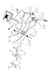 tellus-50rb cultivators part diagram