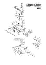 50-x-series-mulch x-series-decks part diagram