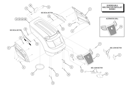 b250-b60-b80-4wd b-series-lawn-tractors part diagram