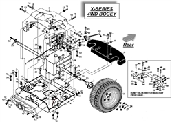 countax-x-series-rider-1 x-series-tractors part diagram