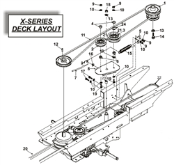 countax-x-series-rider-2 x-series-tractors part diagram