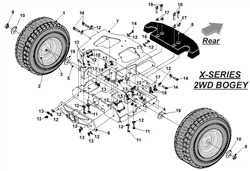 countax-x-series-rider-2 x-series-tractors part diagram