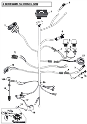 countax-x-series-rider-4 x-series-tractors part diagram