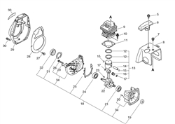 echo-cls-4610-brushcutter echo-brushcutters-trimmers part diagram