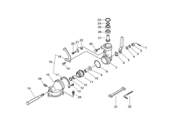 hcaa-2401 echo-petrol-hedge-trimmers part diagram