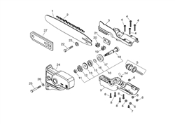 ppfd-2400 echo-brushcutters-trimmers part diagram