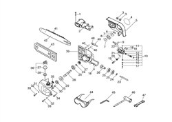 ppt-2100 echo-brushcutters-trimmers part diagram
