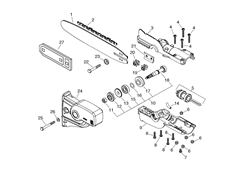 ppt-2100 echo-brushcutters-trimmers part diagram