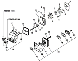 srm-2400 echo-brushcutters-trimmers part diagram