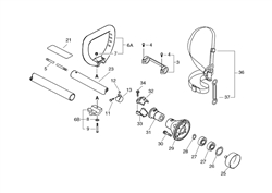 srm-2450 echo-brushcutters-trimmers part diagram