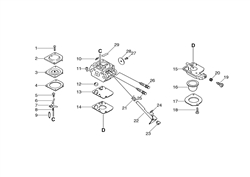 srm-2455s echo-brushcutters-trimmers part diagram