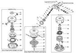 srm-360sl echo-brushcutters-trimmers part diagram