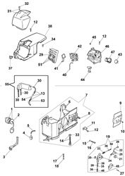 146 efco-petrol-chainsaws part diagram