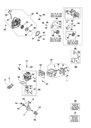 156 efco-petrol-chainsaws part diagram