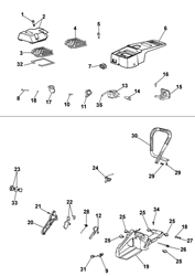171 efco-petrol-chainsaws part diagram