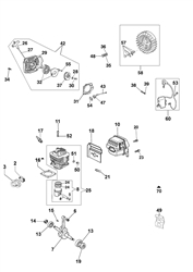 c5490781-76e4-46a9-b6cf efco-petrol-chainsaws part diagram