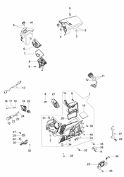 dcc93718-d858-467c-9e63 efco-petrol-chainsaws part diagram