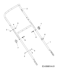 lr-55-vbx-4-3 efco-petrol-lawnmowers part diagram