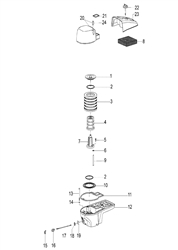 tt163 efco-consaws part diagram
