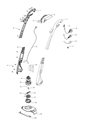 flymo-speedi-trim trimmers-edgers part diagram
