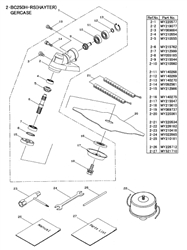 462c-brushcutter brushcutters-2 part diagram