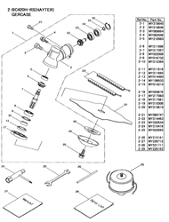 463a-brushcutter brushcutters-2 part diagram