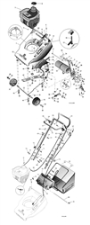 harrier-41-312-lawnmower harrier-41-lawnmowers part diagram