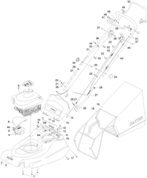 harrier-48-autodrive-es harrier-48-lawnmowers part diagram