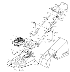 harrier-48-pro-autodrive harrier-48-lawnmowers part diagram