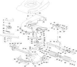 harrier-56-bbc harrier-56-lawnmowers part diagram