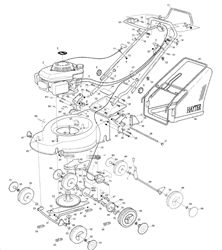 motif-48 hayter-petrol-rotary-mowers part diagram