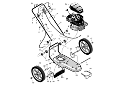 powertrim hayter-wheeled-trimmers part diagram