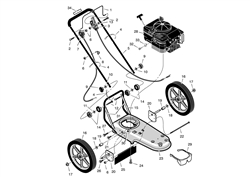 powertrim hayter-wheeled-trimmers part diagram