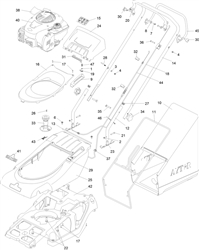 spirit-41-autodrive spirit-lawnmowers part diagram