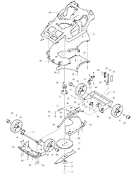 spirit-41-wheeled spirit-lawnmowers part diagram