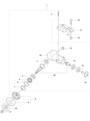 343fr husqvarna-brushcutters--trimmers part diagram