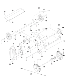 dt22hnrce aeratorsscarifiers part diagram