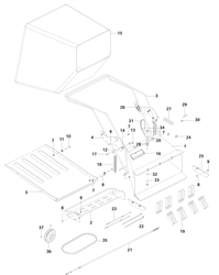 dt22hnrce aeratorsscarifiers part diagram