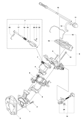 husqvarna-445e-chainsaw husqvarna-petrol-chainsaws part diagram