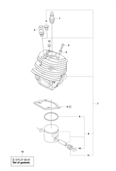husqvarna-545-chainsaw husqvarna-petrol-chainsaws part diagram