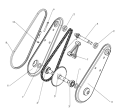 husqvarna-t25rs-cultivator husqvarna-cultivators--rotavators part diagram