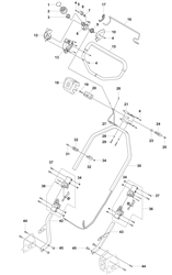 lc48e husqvarna-petrol-rotary-mowers part diagram