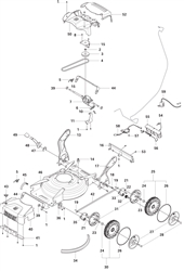 lc48ve husqvarna-petrol-rotary-mowers part diagram