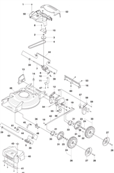 lc53e husqvarna-petrol-rotary-mowers part diagram