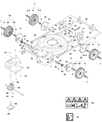 m53s-pro husqvarna-petrol-rotary-mowers part diagram
