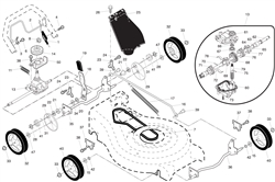 r52s husqvarna-petrol-rotary-mowers part diagram