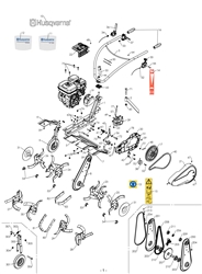 tf324 husqvarna-cultivators--rotavators part diagram