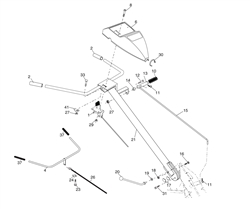 tr460-dual husqvarna-cultivators--rotavators part diagram